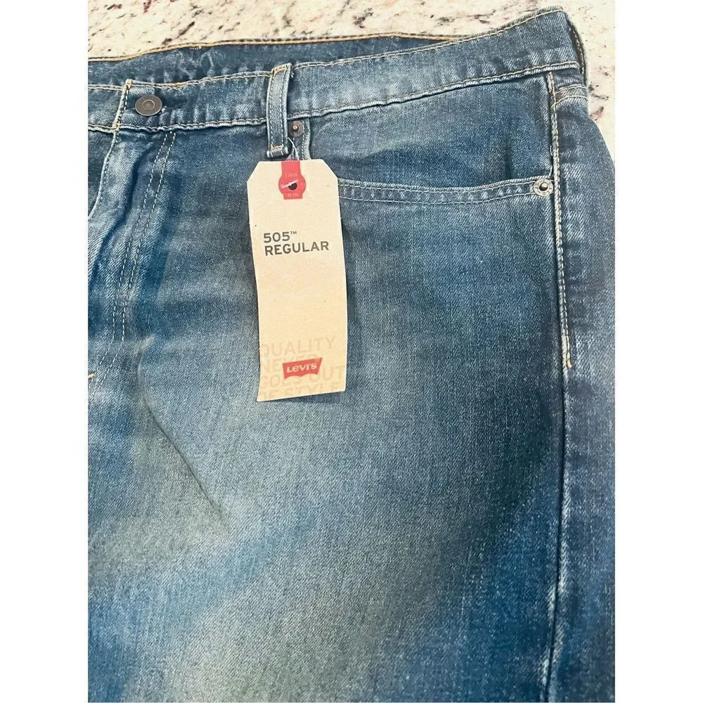 Levi's Men's 505 Regular Fit Jeans